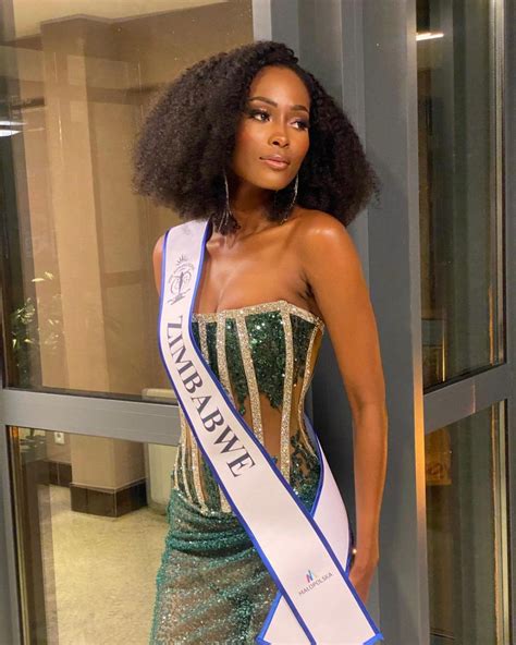 7 Potret Miss Universe Zimbabwe 2024 Sakhile Dube Gorgeous