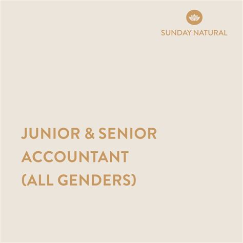 sunday natural  linkedin sunday accounting hiring accountant
