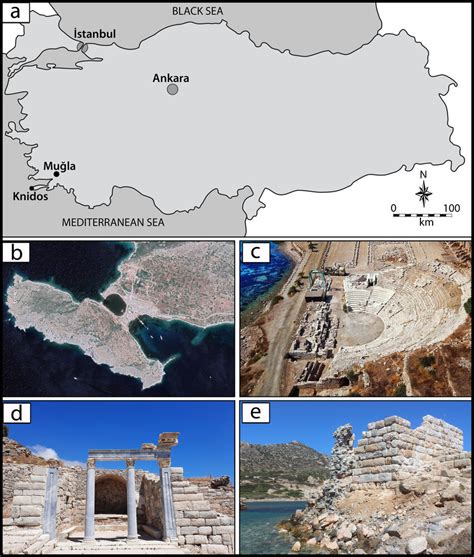 Fig R Antik Kentin Konumu Ve Kentte Yer Alan Nemli An Tlar A