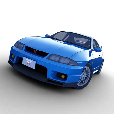 Nissan Gtr R33 3d Model 99 Unknown 3ds Dxf Obj Max Free3d