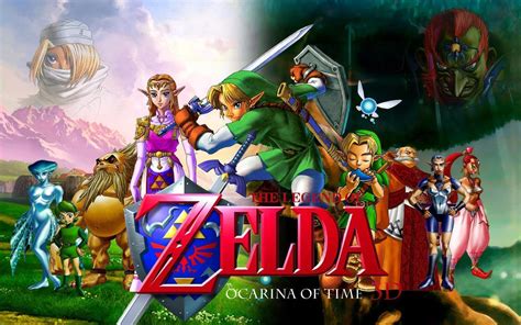 The Legend Of Zelda Ocarina Of Time Wallpapers Wallpaper Cave