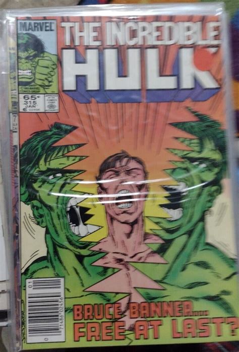 Incredible Hulk 315 1986 Marvel DISNEY John Byrne NEWSTAND Doc Samson