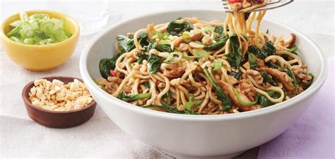 Spicy Pork And Spinach Noodles Safeway