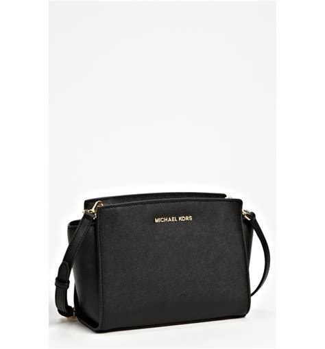 Michael Michael Kors Medium Selma Saffiano Leather Crossbody Bag