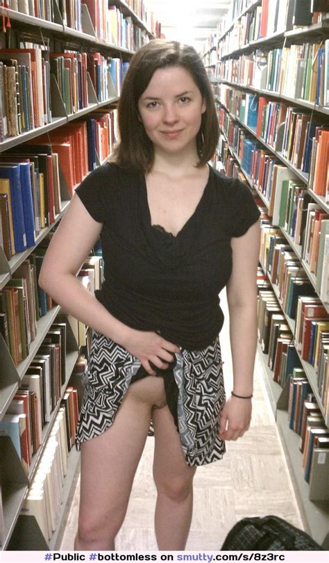 Girl Flashing Shaved Pussy