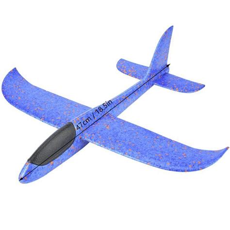 Zerodis Avion à lancer en mousse EPP pour enfant Jouet avion planeur