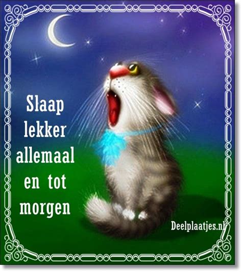 Slaap Lekker Welterusten Slaap Lekker Slapen Welterusten