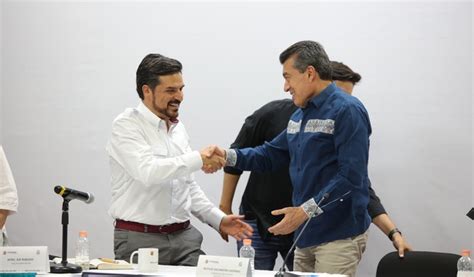 Rutilio Escand N Y Zo Robledo Revisan Resultados Para Implementaci N