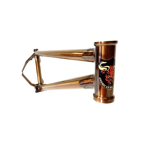 Sandm Btm Frame Trans Orange Bmx Frames The Secret Bmx Shop