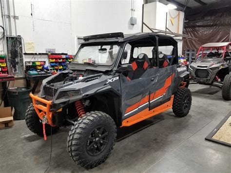 Polaris General 2 Seat Rock Sliders By Side By Customs General 2 Seat