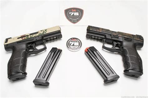 Heckler Koch VP9 9mm 75th Anniversary Limited Edition Two Pistol Set