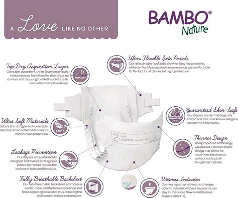 Bambo Nature Premium Baby Diapers SIZES 0 TO 6 AVAILABLE Size 1 108