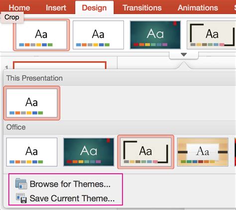 Create your own theme in PowerPoint - Microsoft Support