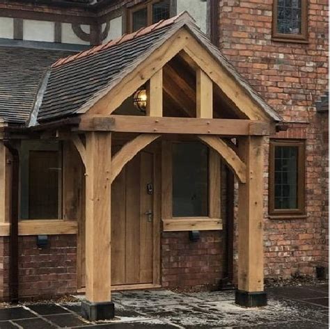 Oak Framed Porches Character Oak Oak Frame Carpentry Cheshire