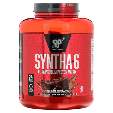 BSN Syntha 6 Ultra Premium Protein Matrix Chocolate Cake Batter 5