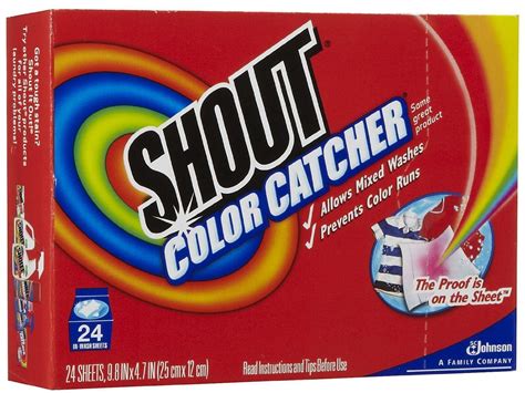 Save Your Quilts & Capture Loose Dyes in the Wash - Shout Color Catcher