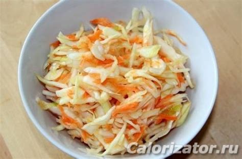 Салат витаминный классический рецепт - калорийность, состав, описание ...