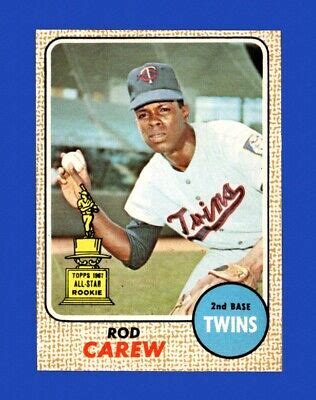 1968 O Pee Chee Set Break 80 Rod Carew NR MINT GMCARDS EBay