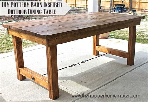 Happier Homemaker Farmhouse Table Ana White