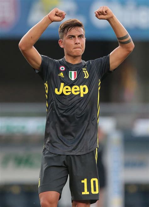 Paulo Dybala Of Juventus FC Celebrates The Victory At The End Of The