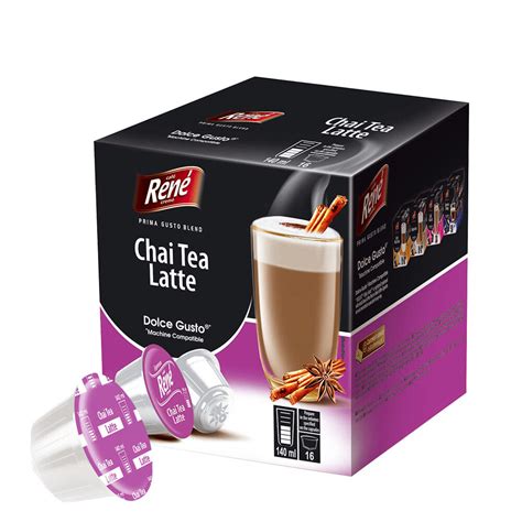 Caf Ren Chai Tea Latte Kapsler Til Dolce Gusto For Kr