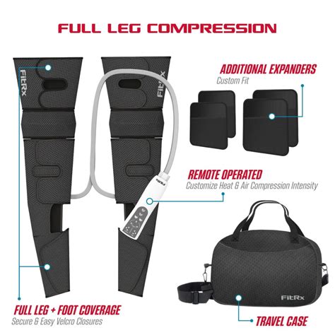 Fitrx Air Compression Leg Massager Tzumi®