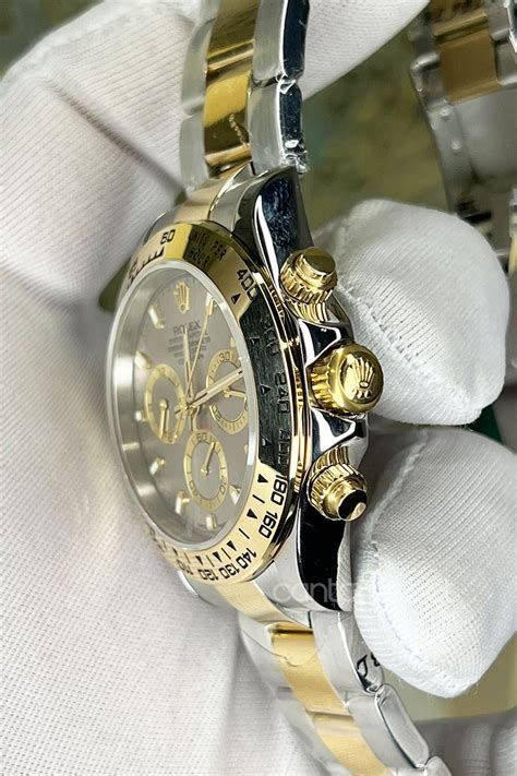 Rolex Daytona Cosmograph Mm Replika Erkek Kol Saati Gri Kadran