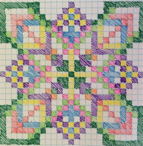 Graph Paper Art Patterns