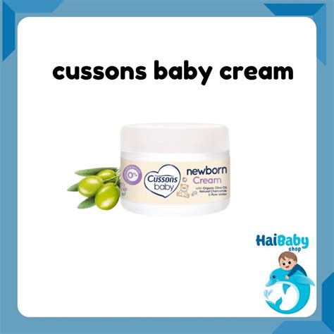 Jual Cussons Baby Newborn Cream Krim Bayi Gr Shopee Indonesia