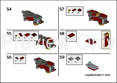 Lego Moc Iron Man Mark 47 By Legomechable Rebrickable Build With Lego
