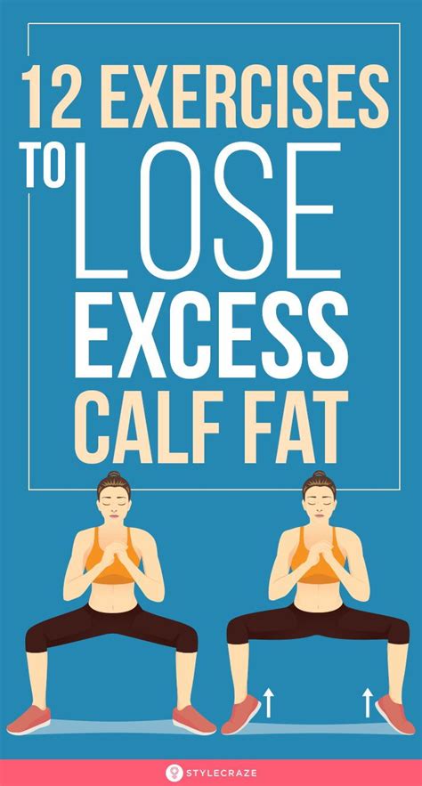 13 Exercises To Lose Calf Fat And Diet And Lifestyle Tips For Slim Calves Reduce Body Fat