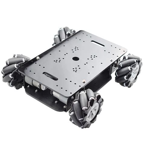 New Kg Load Double Chassis Mecanum Wheel Robot Car Chassis Kit With