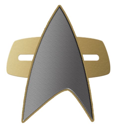 Star Trek Comm Badge (Voyager, DS9) Logo by SUPERMAN3D on DeviantArt