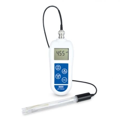 pH mètre 8000 avec sonde électrode pH économique interchangeable