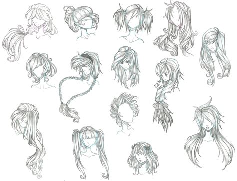 Anime Hair By Aii Cute On Deviantart