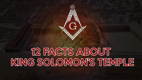 12 Facts About King Solomons Temple Youtube