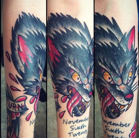 Wolf Cover Up Tattoo Done By Matt Nemeth Cover Up Tattoo Up Tattoos