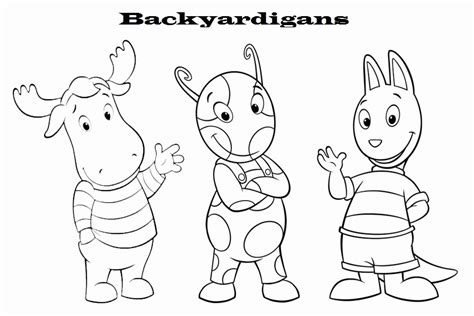 Backyardigans Tasha Coloring Pages Coloring Pages