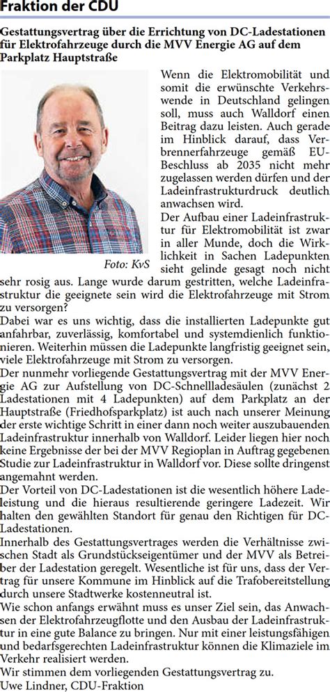 Gestattungsvertrag über Errichtung von DC Ladestationen für