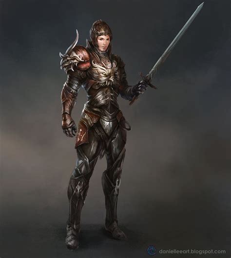 Knight Character Concept By Danielllee On Deviantart Character