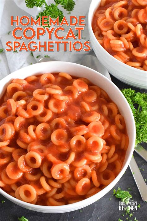 Homemade Copycat Spaghettios Lord Byron S Kitchen