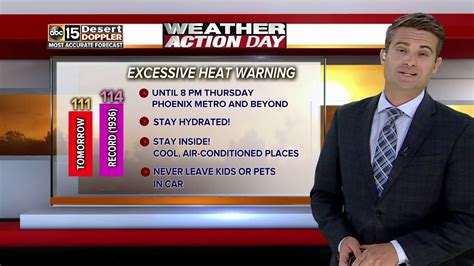 Excessive Heat Warnings In Effect Through Thursday Youtube