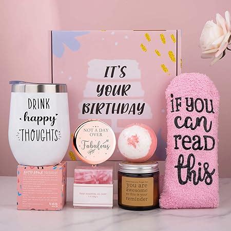 Amazon Happy Birthday Gifts For Women Spa Gift Basket For Women