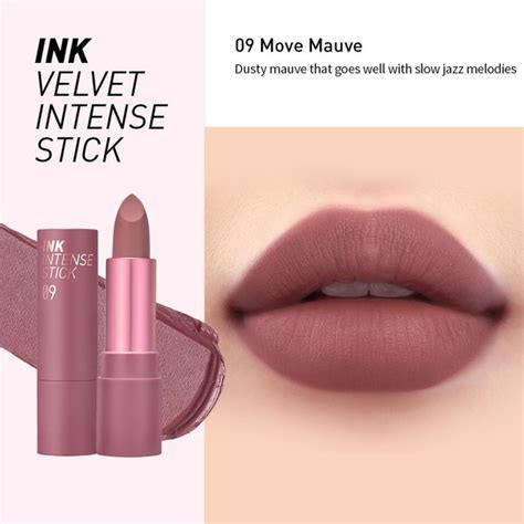 помада для губ PERIPERA Ink Velvet Intense Stick 3.7г,09# Move Mauve ...