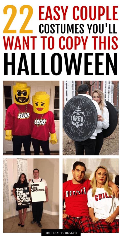 22 Easy Halloween Couple Costumes To Copy Funny Couple Halloween