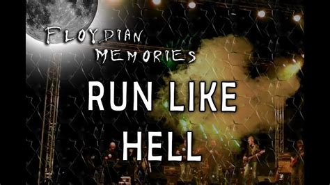 Run Like Hell Pink Floyd Youtube