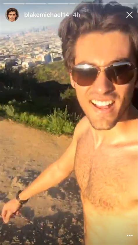 Alexis Superfan S Shirtless Male Celebs Blake Michael Shirtless Photo