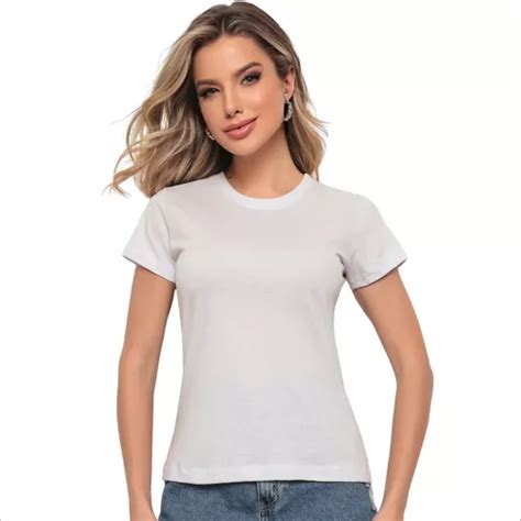 Camiseta Blusinha Babylook Feminina Algod O Cores Diversas Mercadolivre