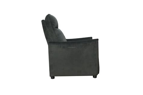 Modern Sx 81226 One Seat Extendable Metal Frame Recliner With Fabric