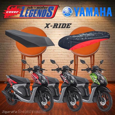 Jual Cover Jok Motor Waterproof Yamaha All New X Ride Sarung Jok